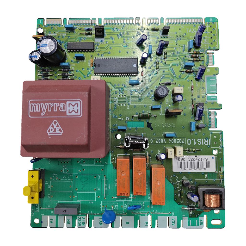 Placa electrónica Saunier Duval IRIS1.0 · PCB 735004 V087_C: vista