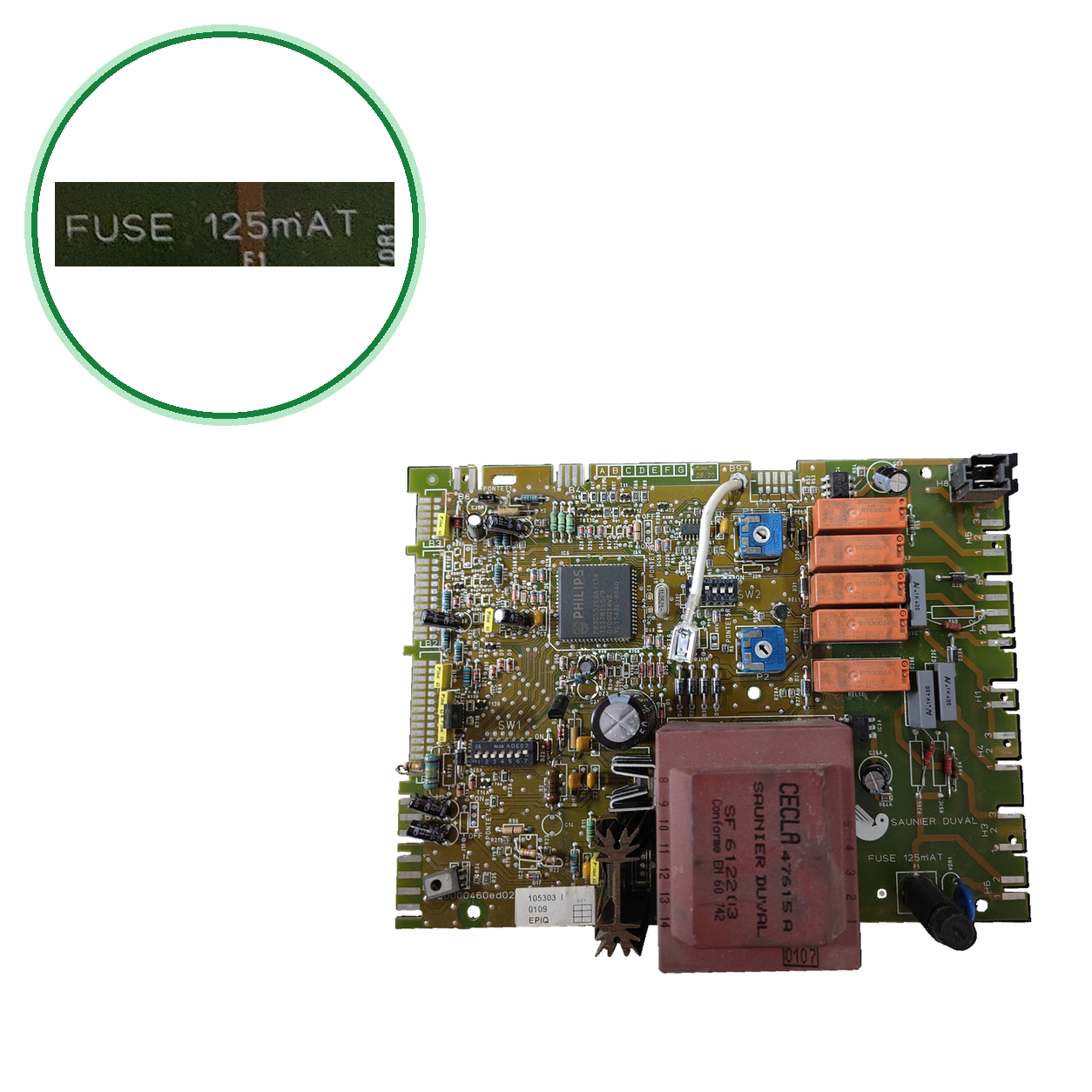 Placa electrónica Saunier Duval