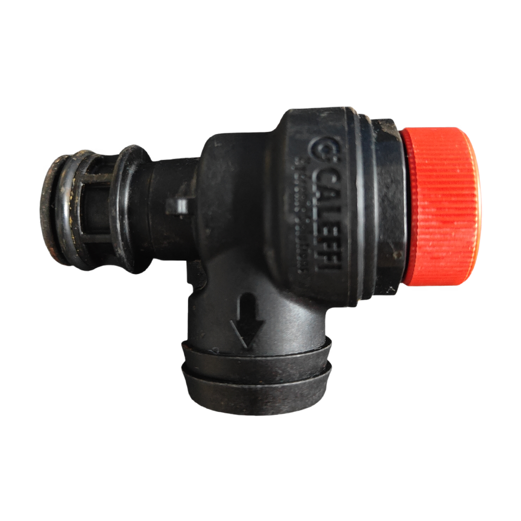 Válvula de seguridad Caleffi · TUV.SV.06-2006.H.50 · tarado 3 bar: vista 2