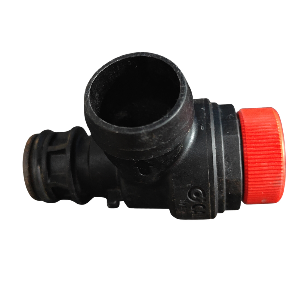 Válvula de seguridad Caleffi · TUV.SV.06-2006.H.50 · tarado 3 bar: vista 3