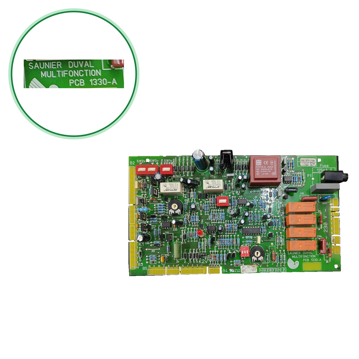 Placa electrónica Saunier Duval MULTIFONCTION PCB 1330-A