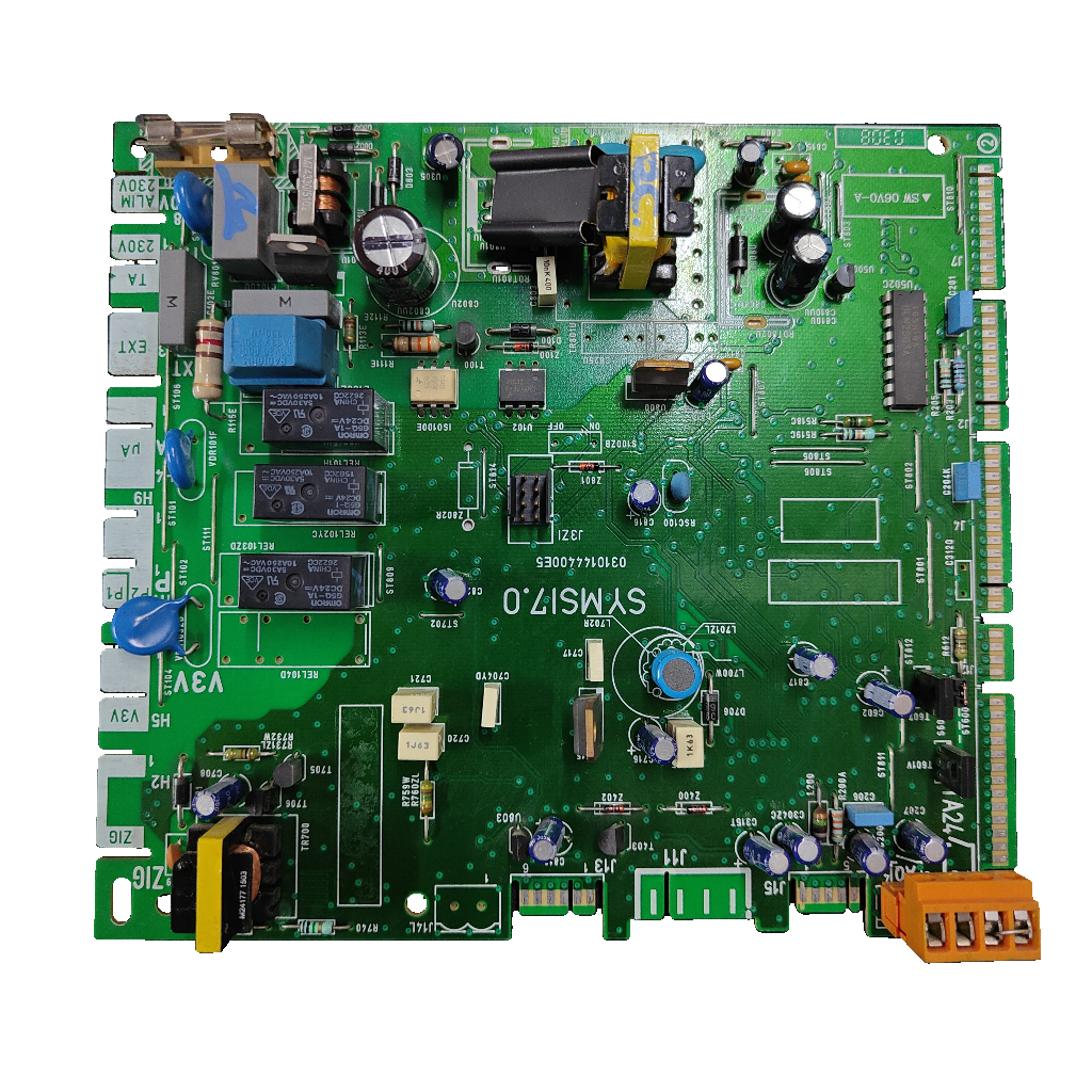 Placa electrónica Saunier Duval SYMSI7.0 · 0310144400E5 para Isofast F30 EA y F35 EA: vista 3