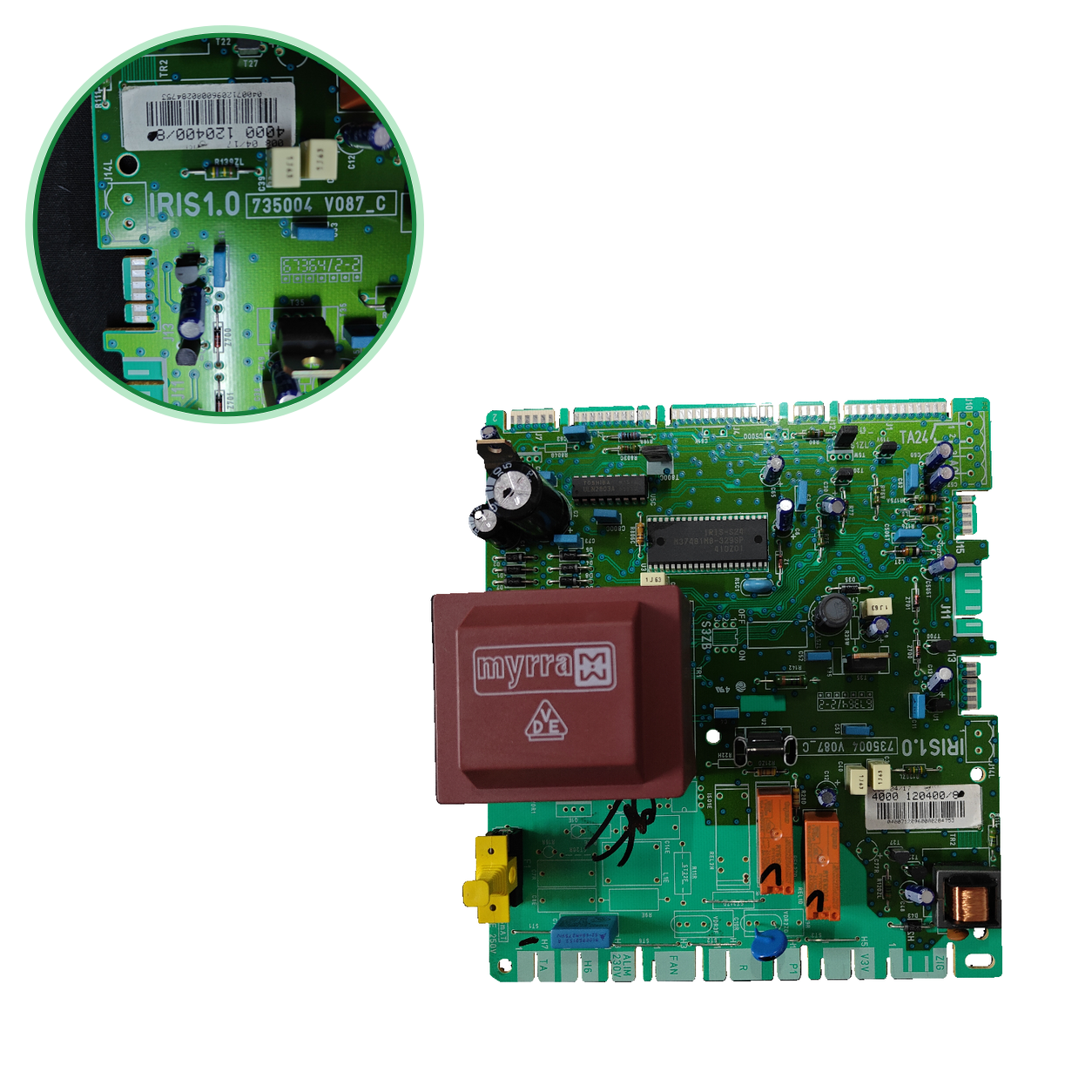 Placa electrónica Saunier Duval IRIS1.0 · Themaclassic C24 E