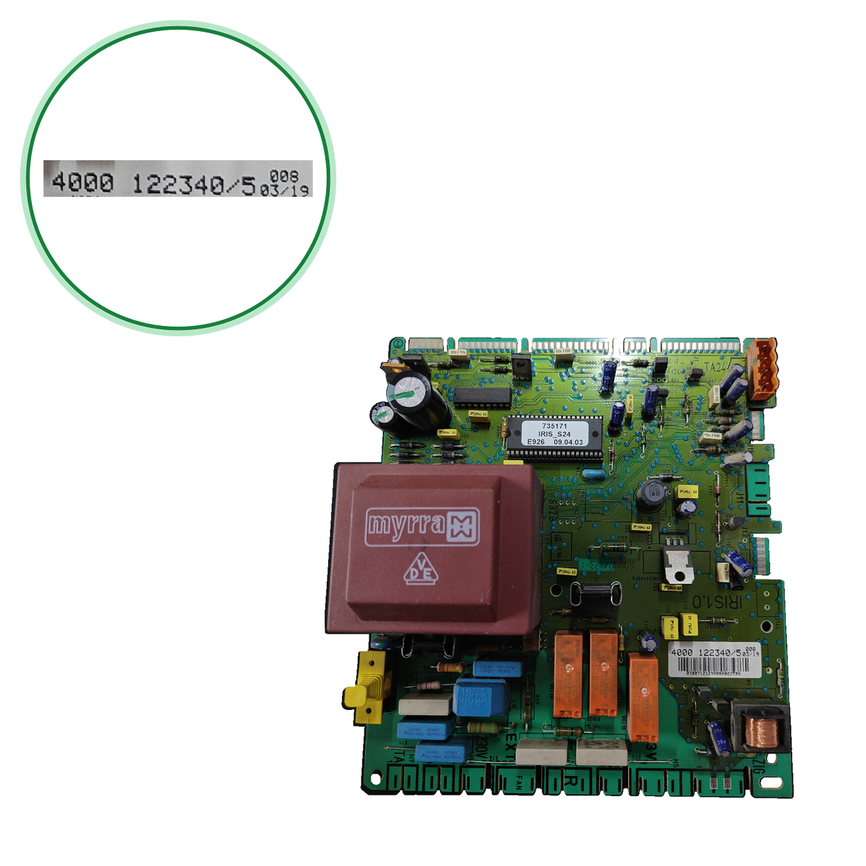 Placa electrónica Saunier Duval IRIS1.0