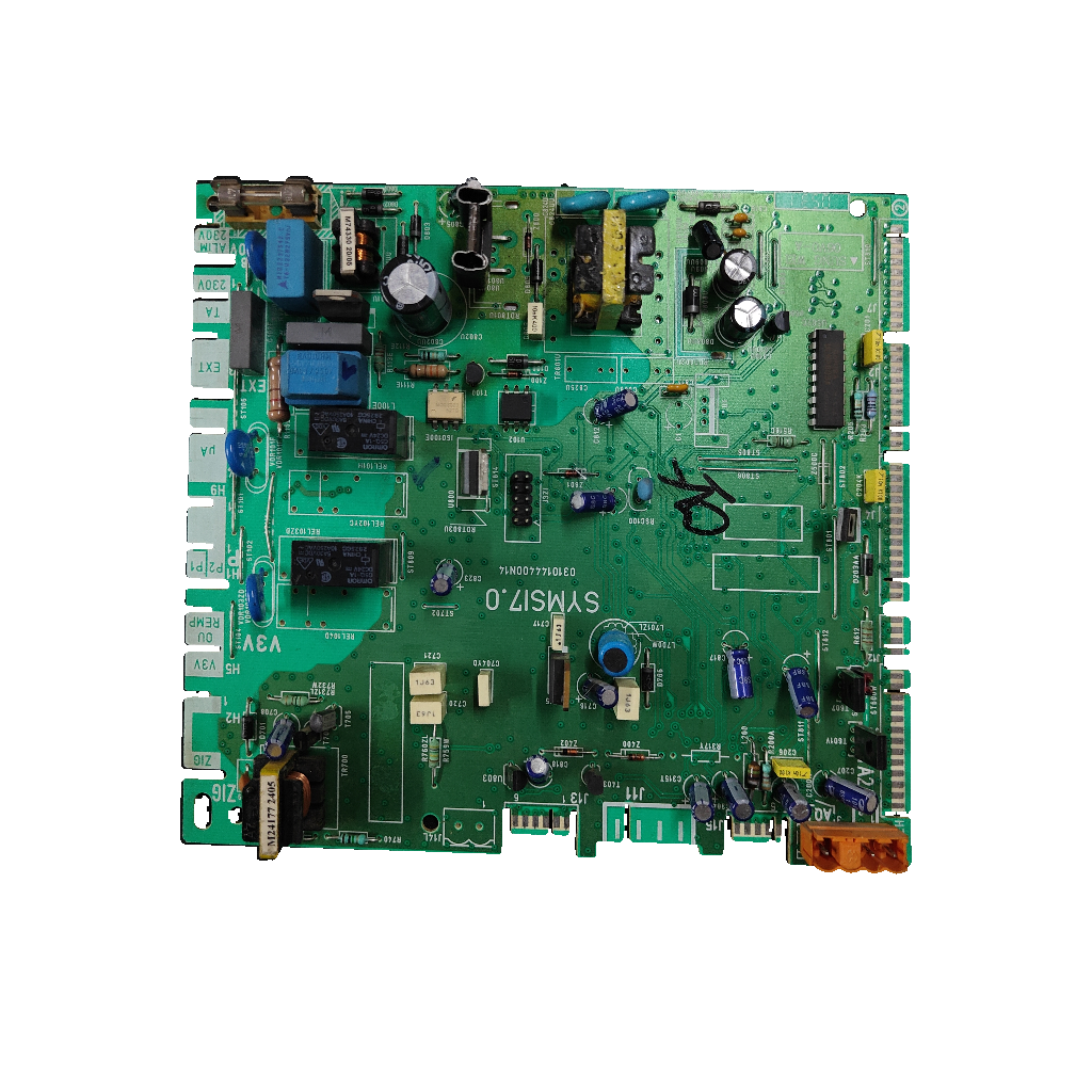 Placa electrónica Saunier Duval SYMSI7.0 · PCB 0310144400N14 · Themaclassic F25 E: vista 3