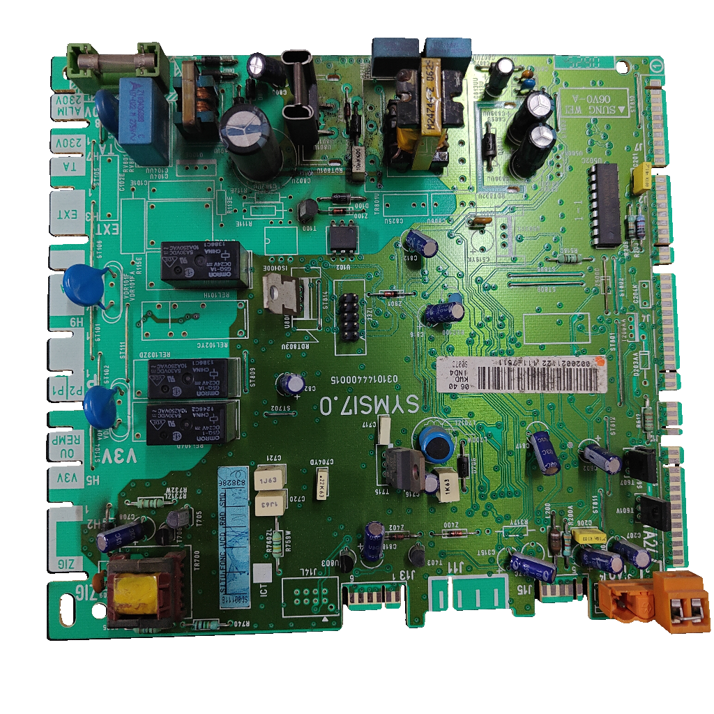 Placa electrónica Saunier Duval SYMSI7.0 · 0310144400015 para Themaclassic C25E y F25 E: vista 3