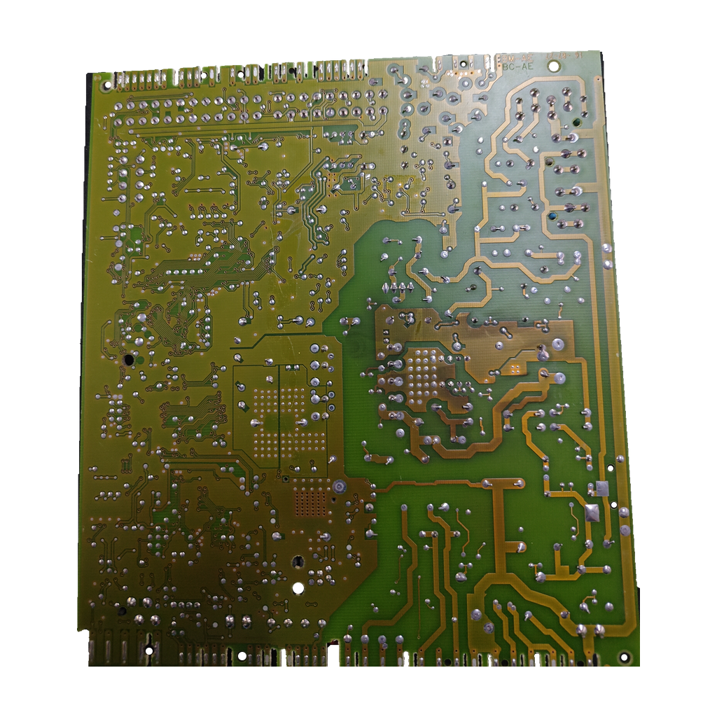 Placa electrónica V-GROUP PM-01 · 0020023308 / 0020028479 · Saunier Duval Isomax F35 e Isotwin F30: Detalle de componentes de la placa