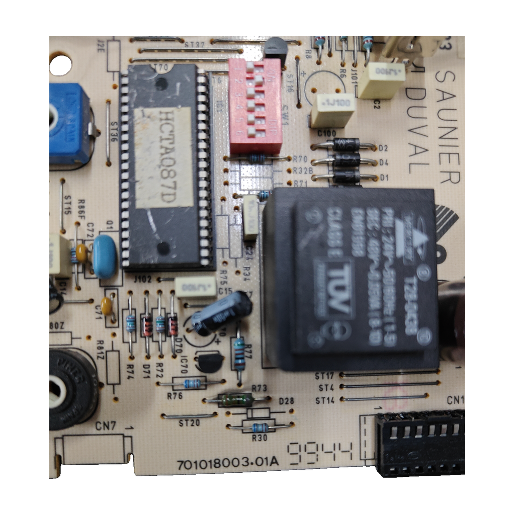 Placa electrónica Saunier Duval 701018003.01A para Thema C23E: vista
