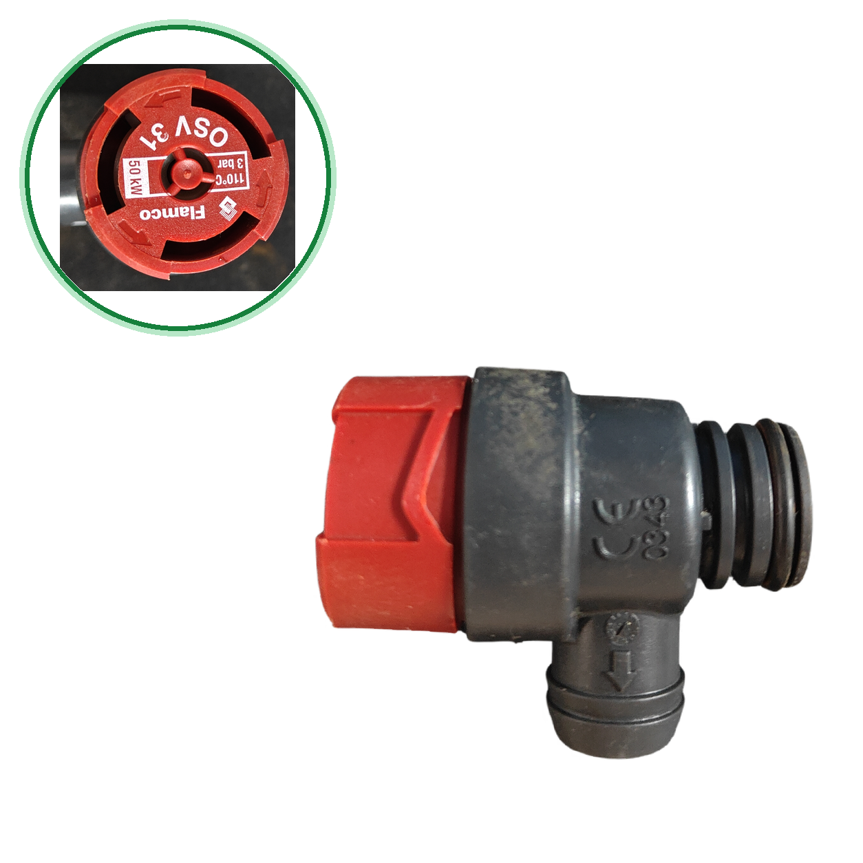 Válvula de seguridad Flamco OSV 31
