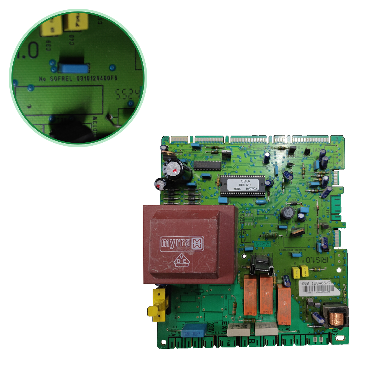 Placa electrónica Sofrel IRIS 1.0