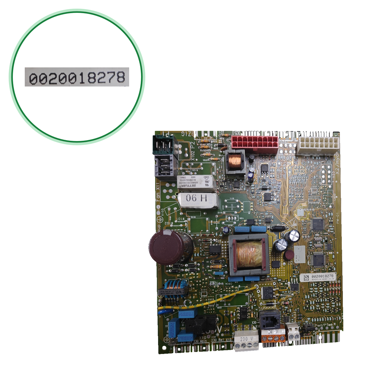 Placa electrónica Saunier Duval 0020018278