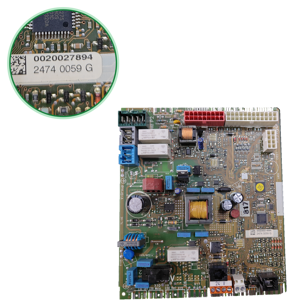 Placa electrónica V-Group 0020027894