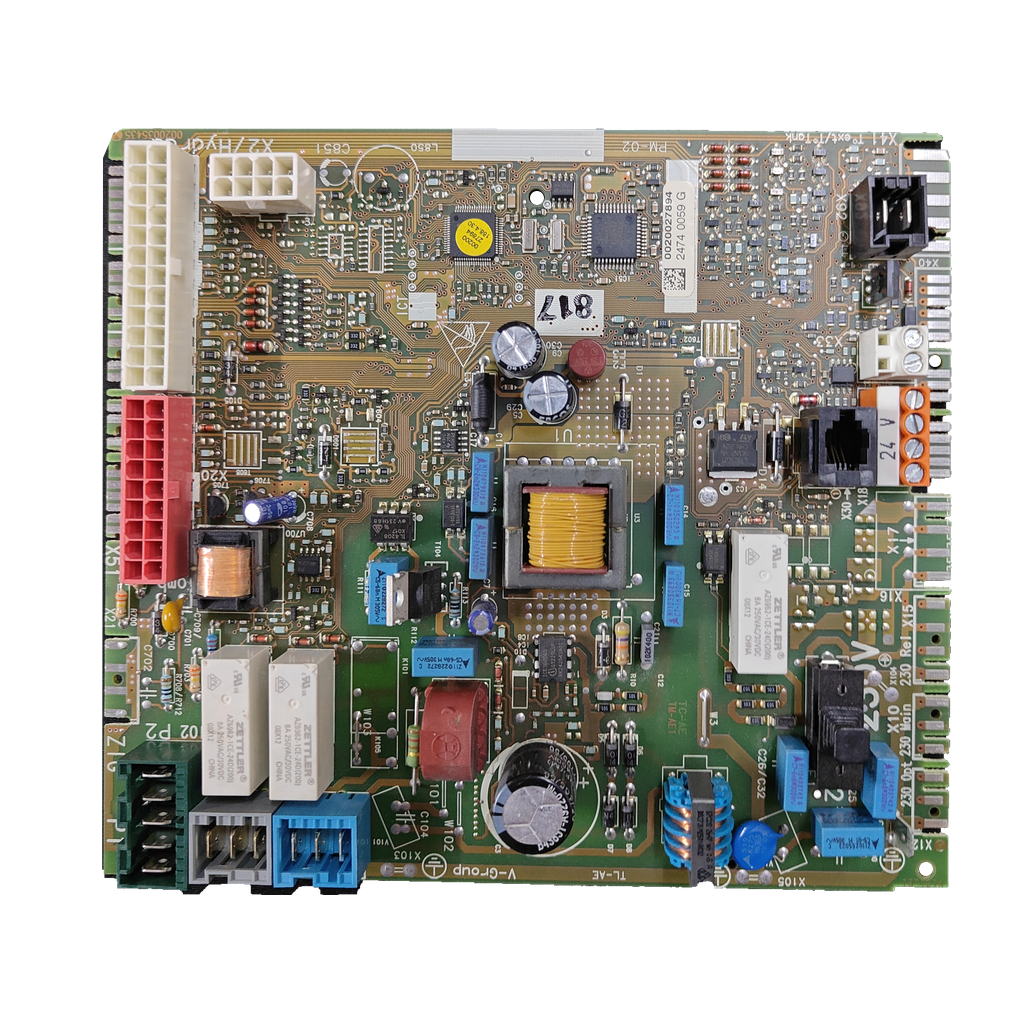 Placa electrónica V-GROUP 0020027894 · PM-02 para Saunier Duval Isomax F35 H-MOD MOD.2: vista 2