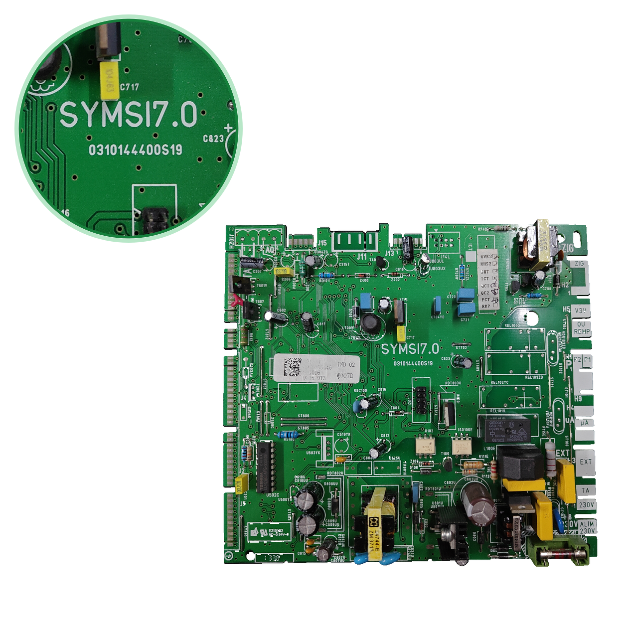 Placa electrónica Saunier Duval SYMSI7.0 0310144400S19