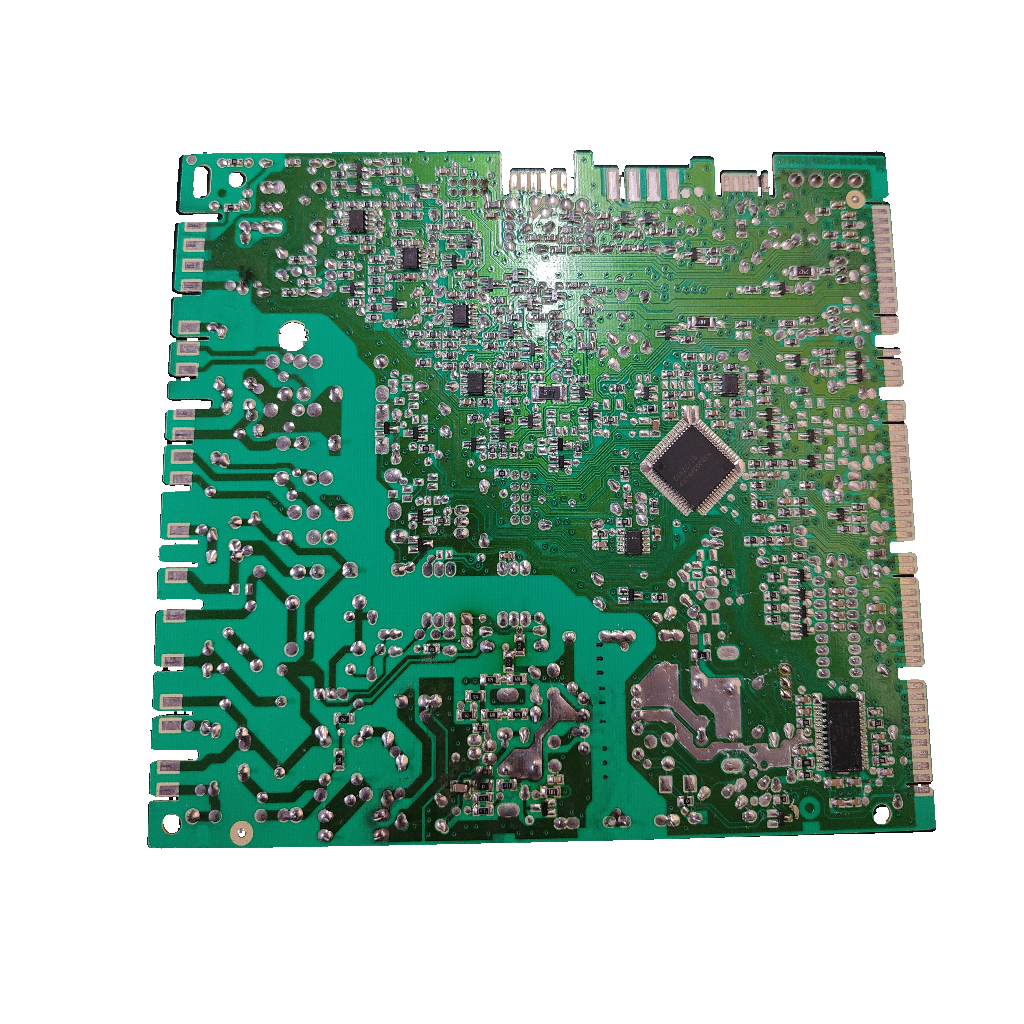 Placa Saunier Duval SYMSI7.0 · PCB 0310144400R18 para Themafast C25 E y Themaclassic F25E: Reverso de la placa