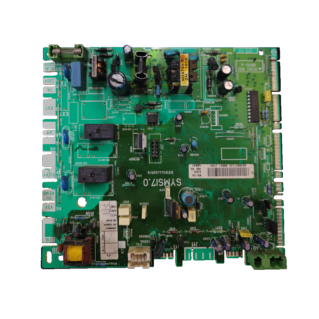 Placa Saunier Duval SYMSI7.0 · PCB 0310144400R18 para Themafast C25 E y Themaclassic F25E: vista 2