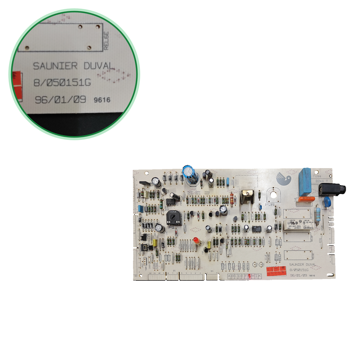 Placa electrónica Saunier Duval 8/050151G