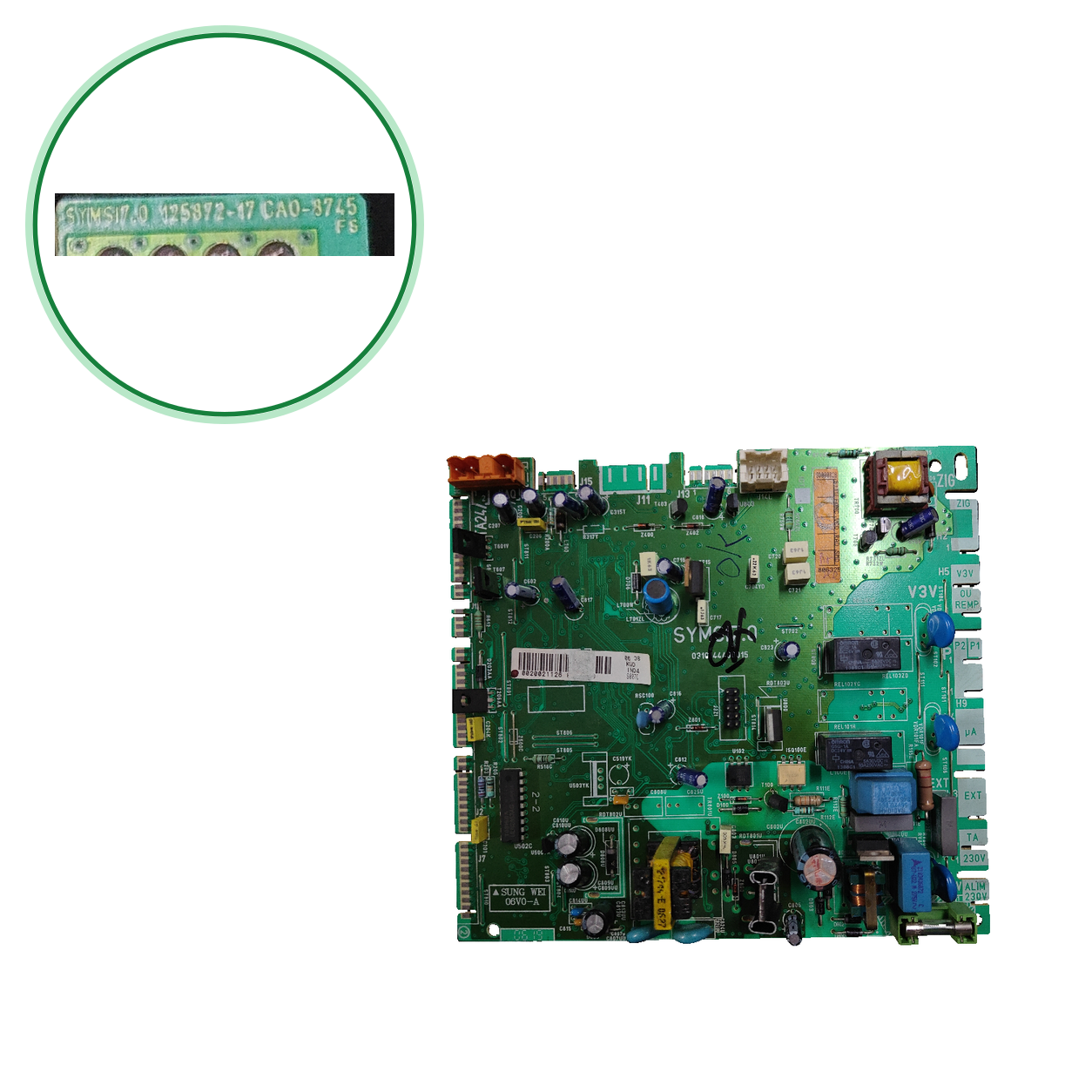 Placa electrónica Saunier Duval SYMSI7.0