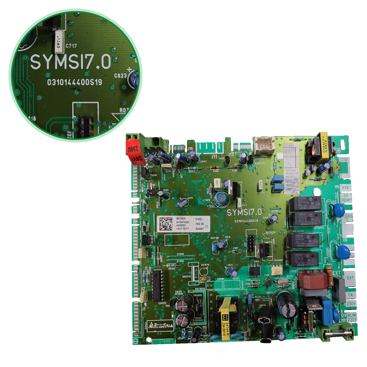 Placa electrónica Saunier Duval SYMSI7.0
