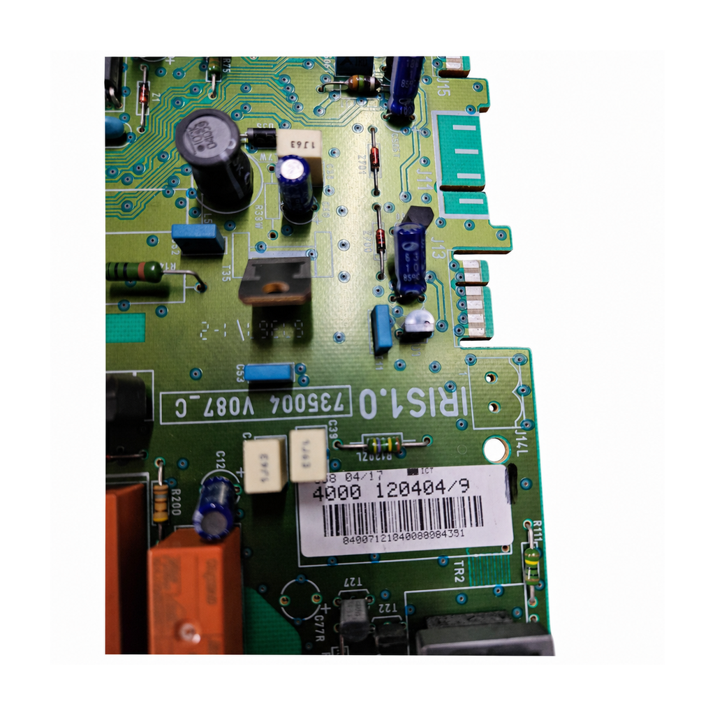 Placa electrónica Saunier Duval IRIS1.0 · PCB 735004 V087_C: Detalle de la placa