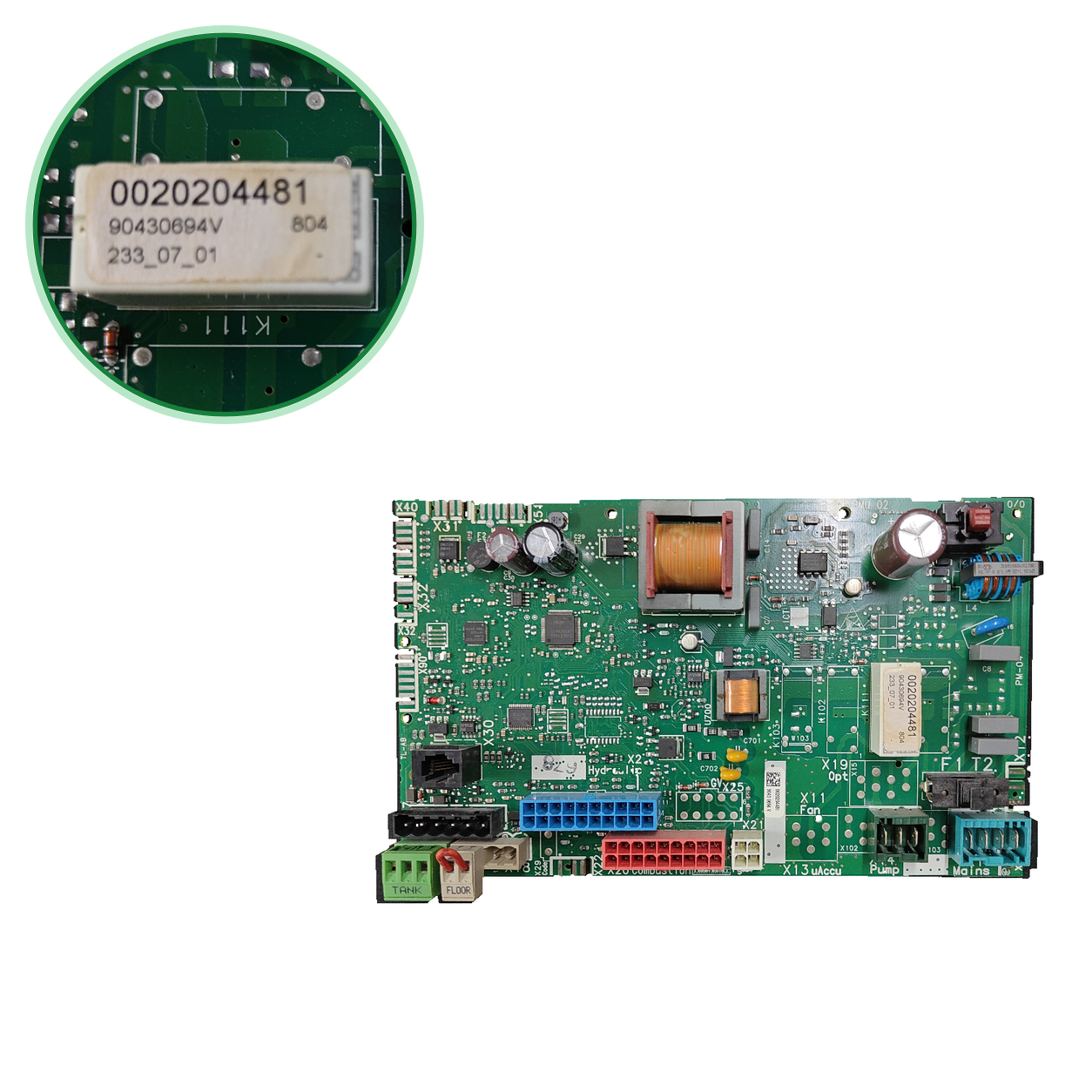 Placa electrónica Saunier Duval PM-04 · 0020204481