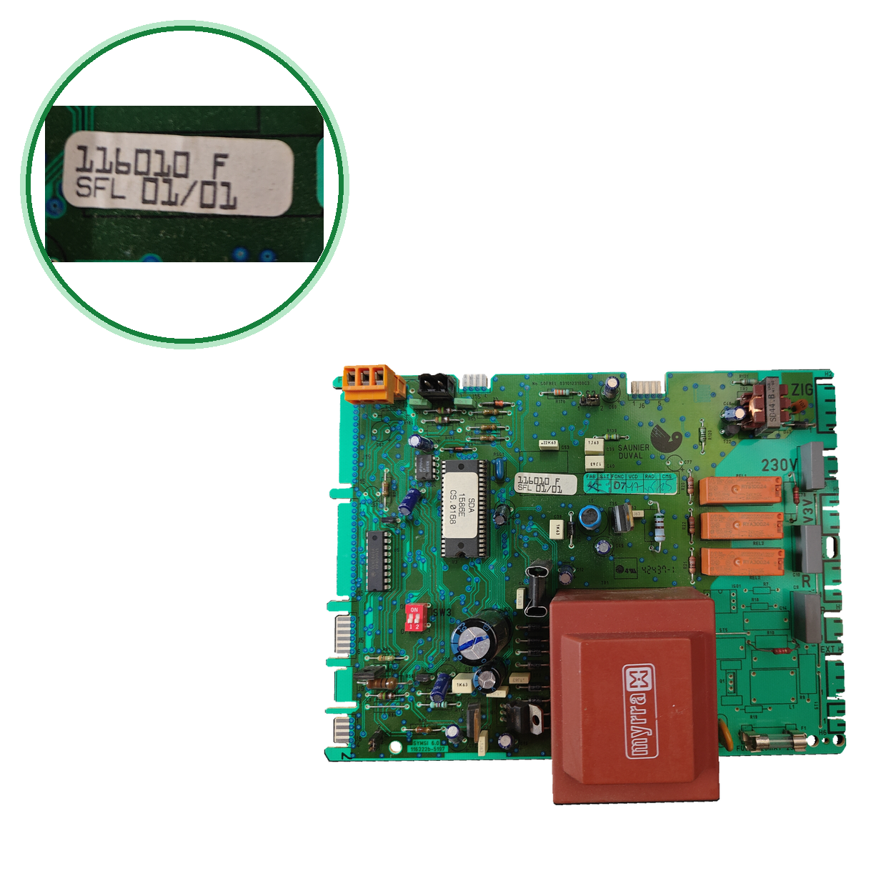 Placa electrónica Saunier Duval SYMSI 6.0