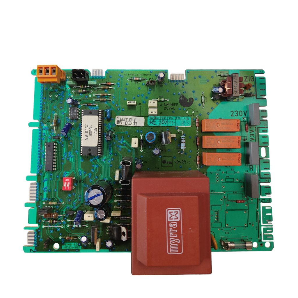 Placa electrónica Saunier Duval SYMSI 6.0 · 0310123100C3 para Isofast C 35 E1: vista