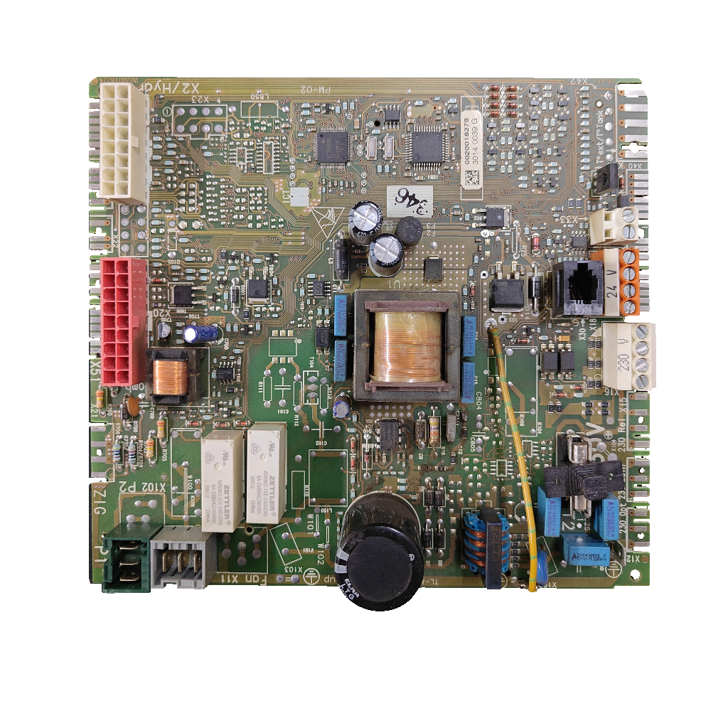 Placa electrónica Saunier Duval PM-02 · 0020018278 para Themafast Condens F24: vista 2
