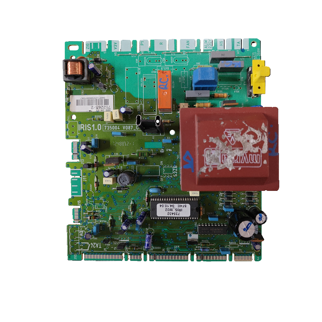 Placa electrónica Saunier Duval IRIS1.0 · PCB 735004 V087_C: vista 3