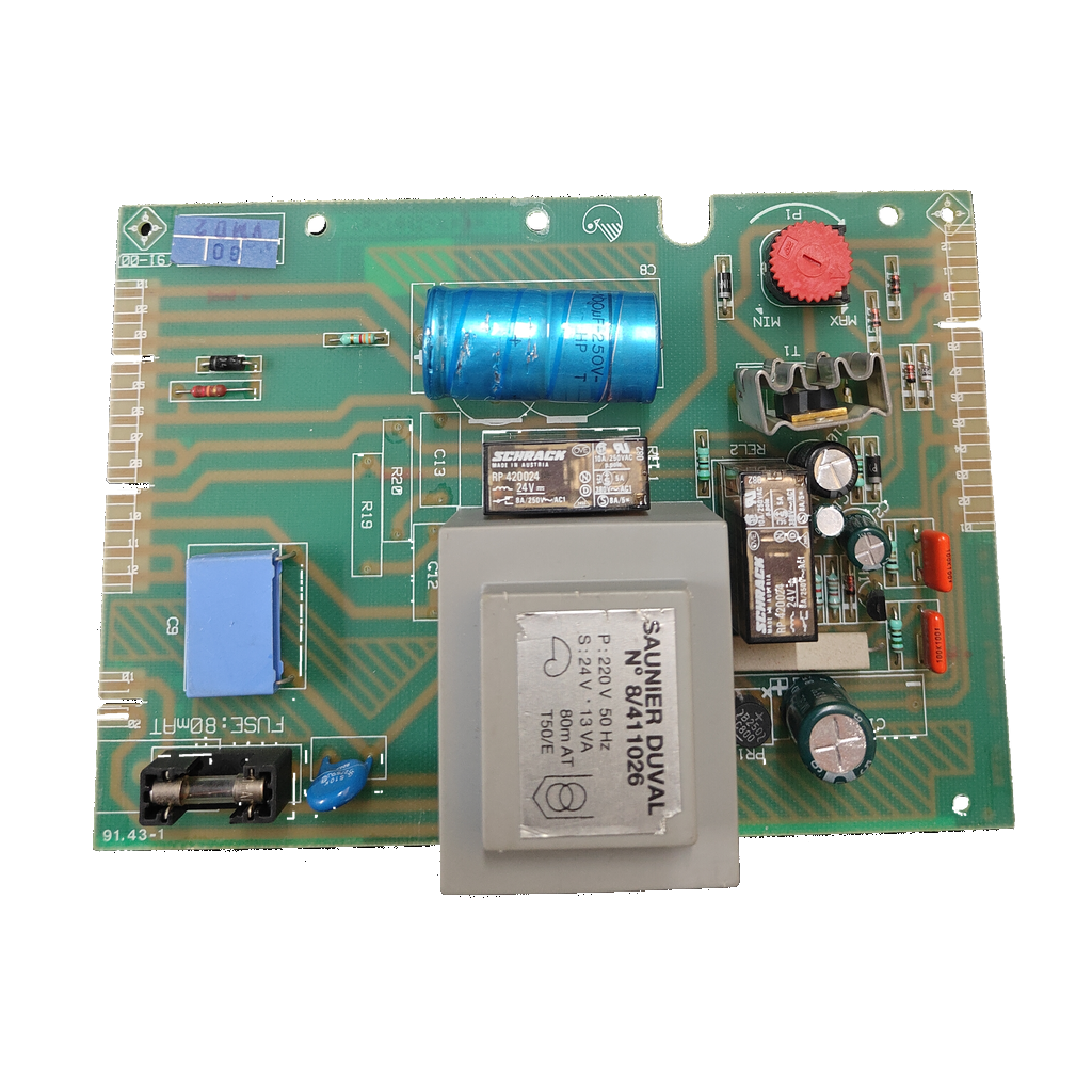 Placa electrónica BULEX 91.43-1 para Saunier Duval 623 · 93554/3 · 8/411026: vista