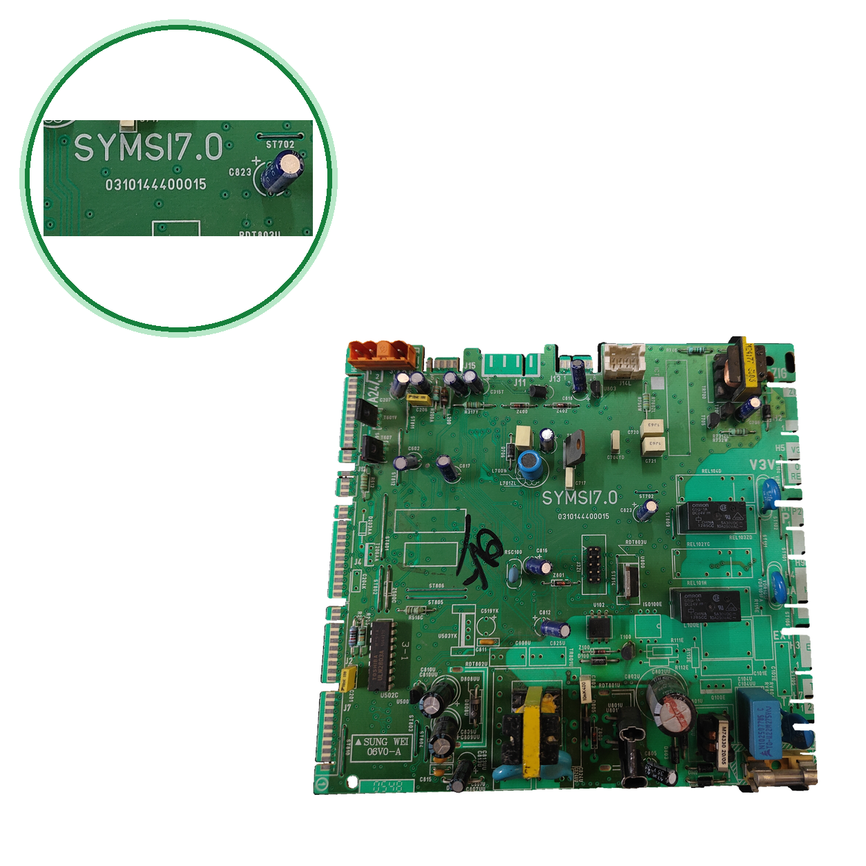 Placa electrónica Sung Wei SYMSI7.0