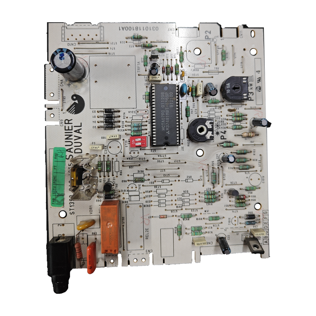 Placa electrónica Saunier Duval Combitek C23 · PCB 0310118100A1: vista 2