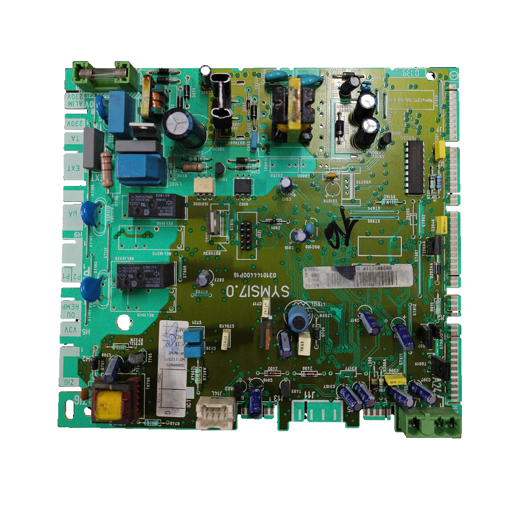 Placa electrónica Saunier Duval SYMSI 7.0 · 0310144400P16 para Themafast F25 E H-MOD: vista 3