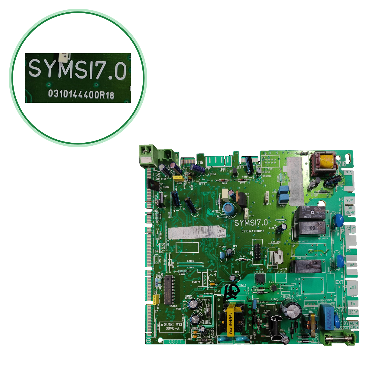 Placa electrónica Saunier Duval SYMSI7.0