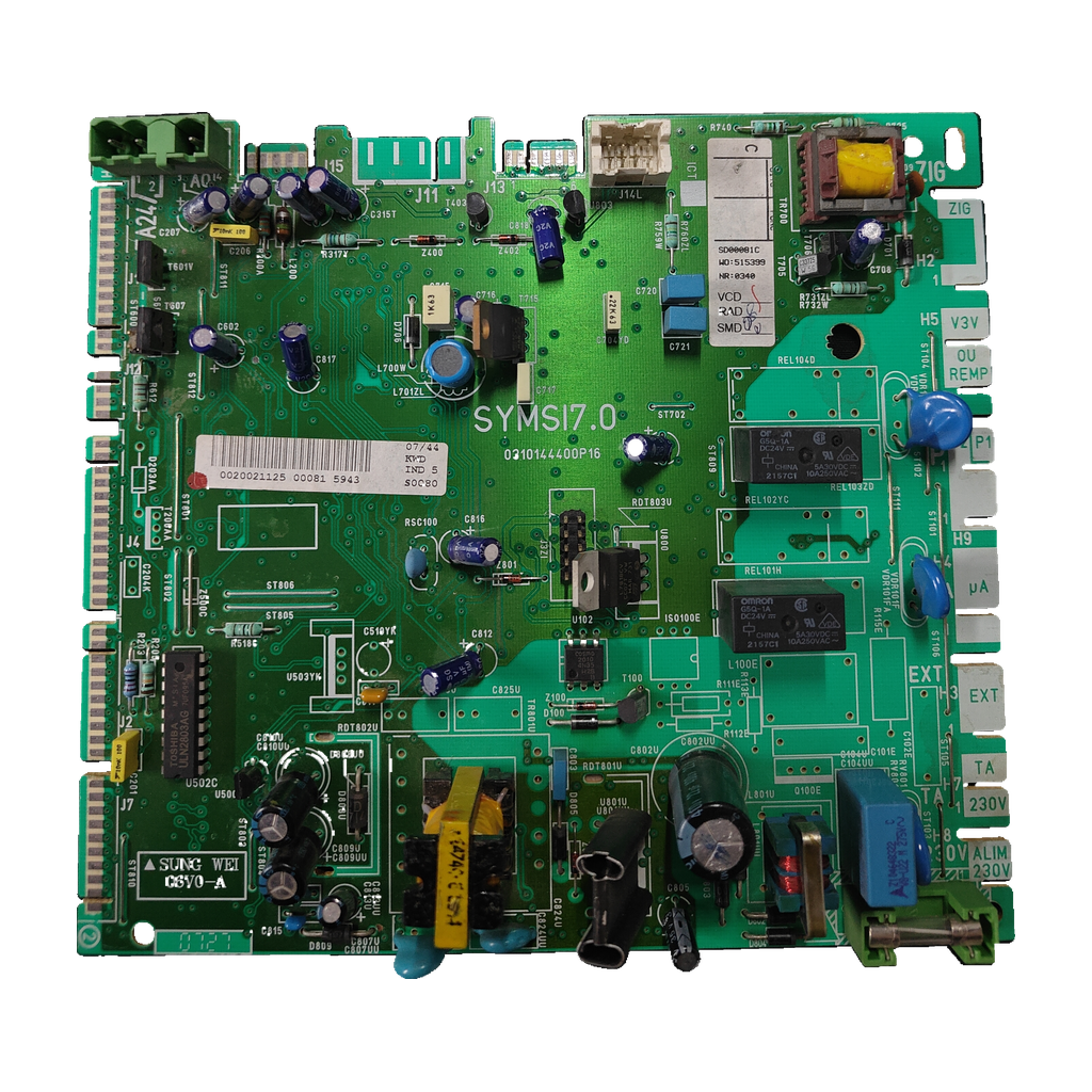 Placa electrónica Saunier Duval SYMSI 7.0 · 0310144400P16 para Themafast F25 E H-MOD: vista