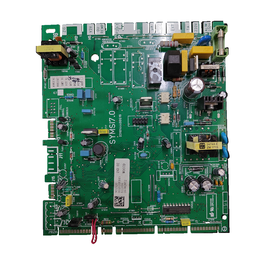 Placa electrónica Saunier Duval SYMSI7.0 · 0310144400S19 · S1047000 para Themaclassic C 25 E: vista 2