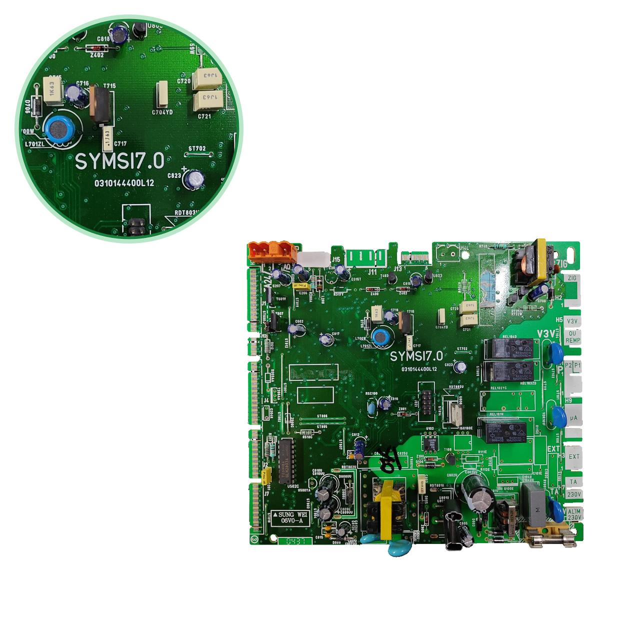 Placa electrónica Saunier Duval SYMSI7.0