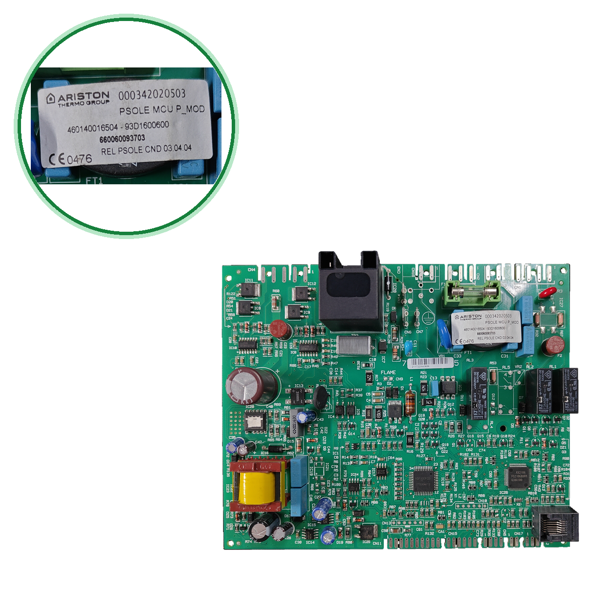 Placa electrónica Ariston Thermo Group PSOLE MCU P_MOD