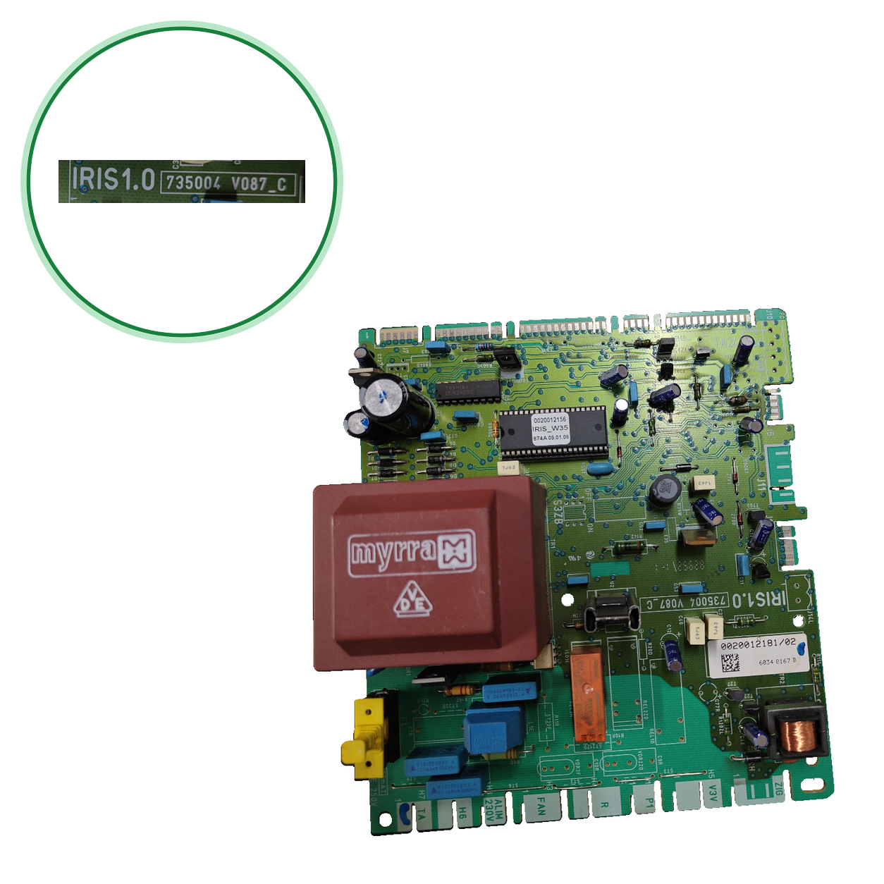 Placa electrónica Saunier Duval IRIS1.0