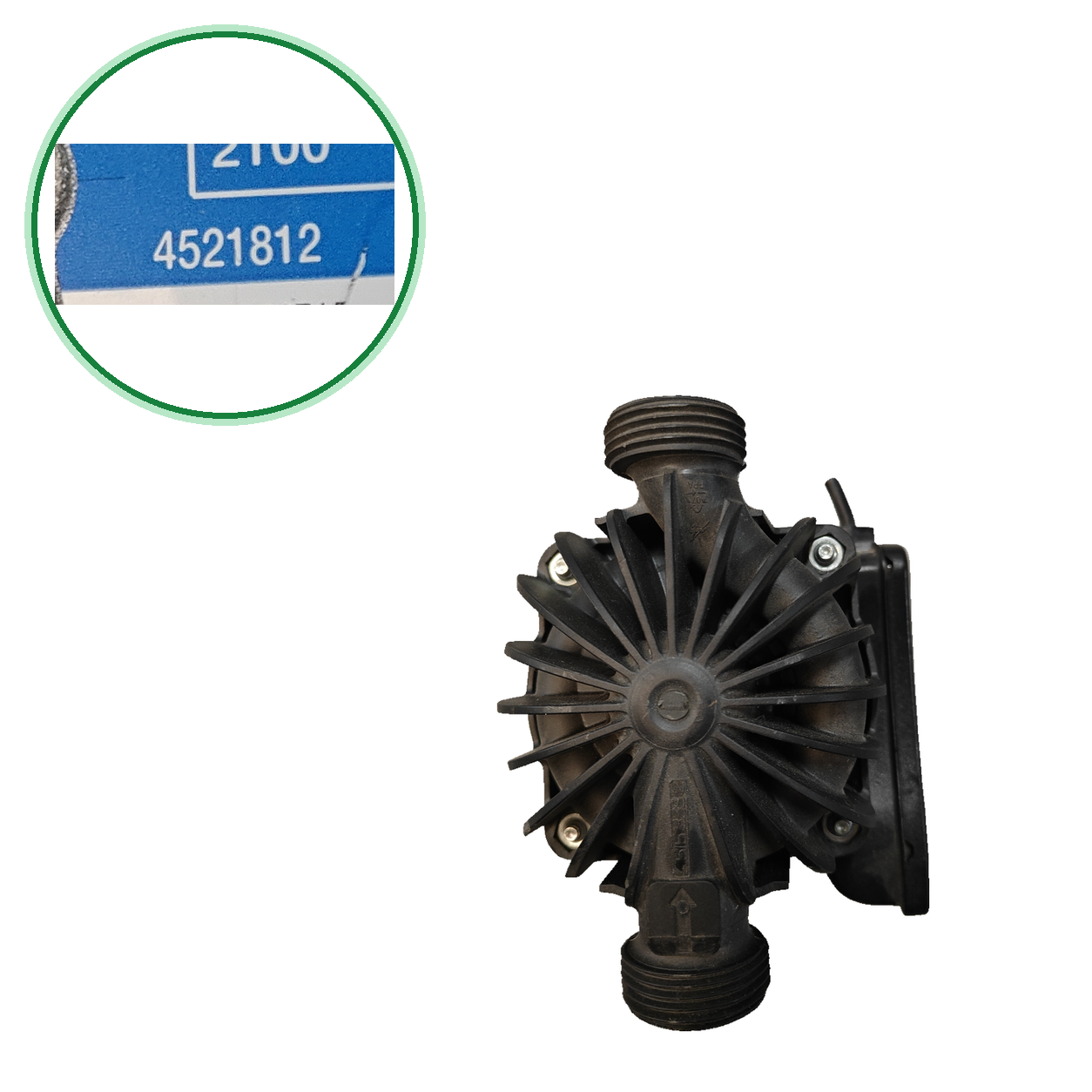 Bomba circuladora Wilo ZRS15/4-1 Ku