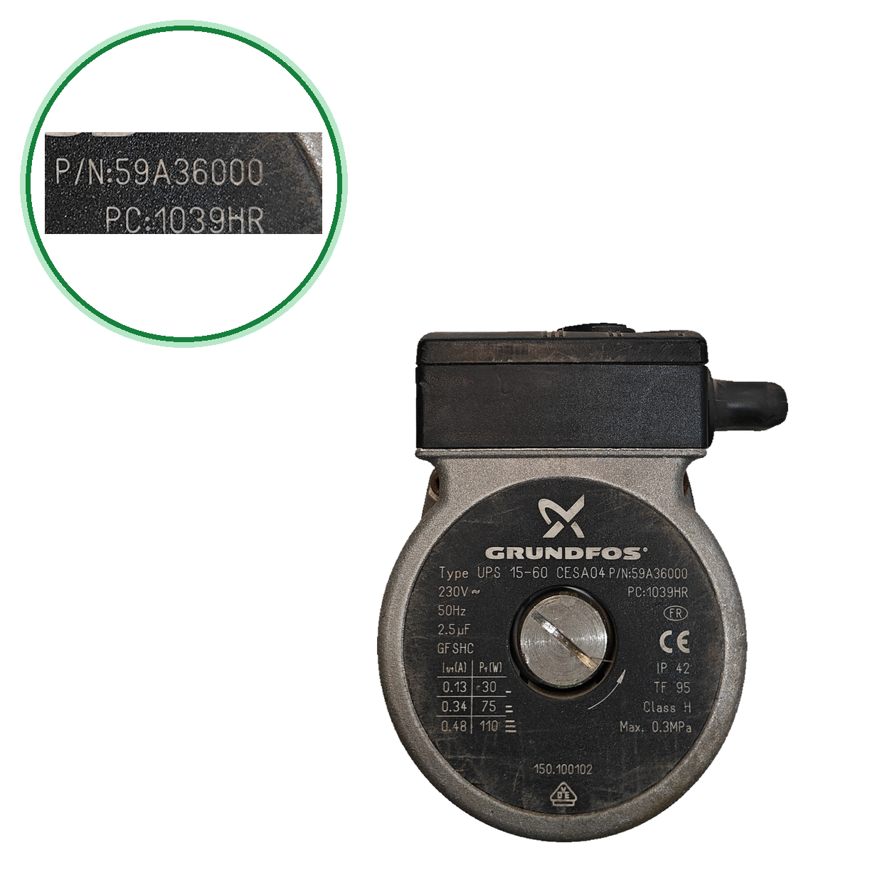 Bomba Grundfos UPS 15-60 CESA04