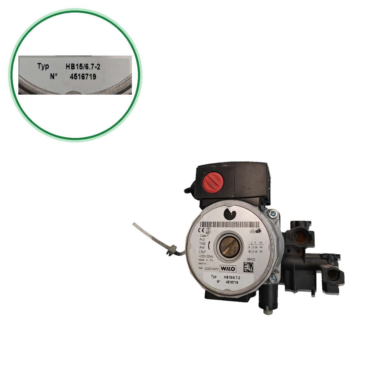Bomba Wilo HB15/6.7-2