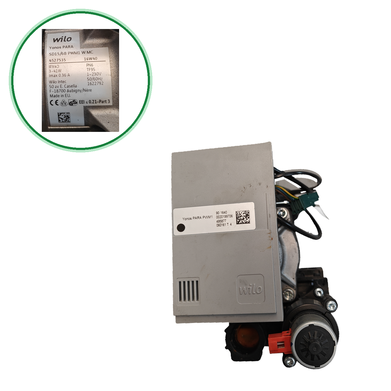 Bomba Wilo Yonos PARA SD15/6B PWM1 W MC