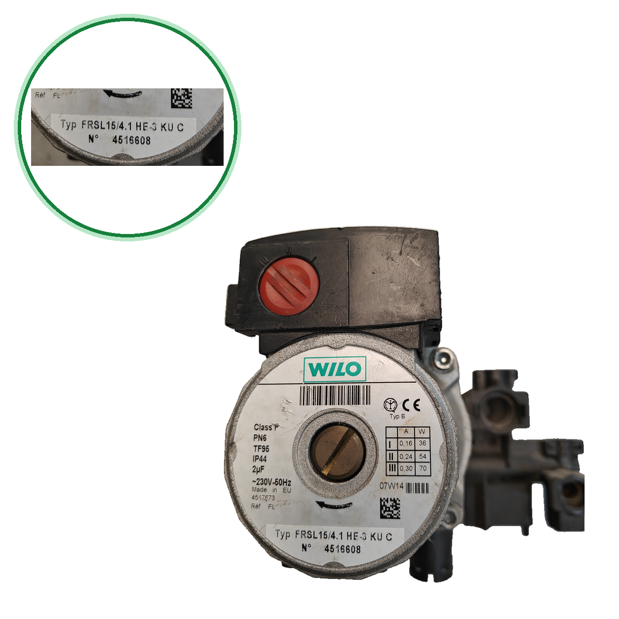 Bomba Wilo FRSL15/4.1 HE-3 KU C