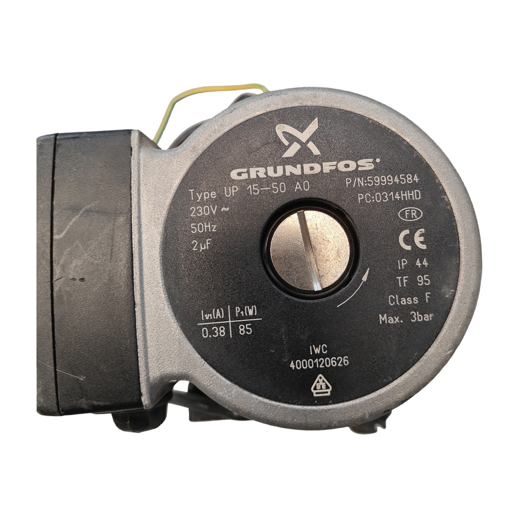 Bomba Grundfos UP 15-50 AO Saunier Duval Themaclassic F 25 E y C 25 E – P/N 59994584: vista 4