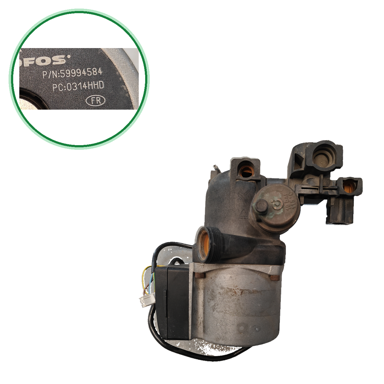 Bomba circuladora Grundfos UP 15-50 AO | P/N 59994584