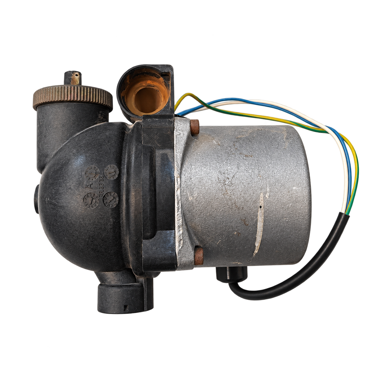 Bomba Grundfos UP 15-50 AO /BC Beretta – Ref. 59945502: Vista posterior y conexiones