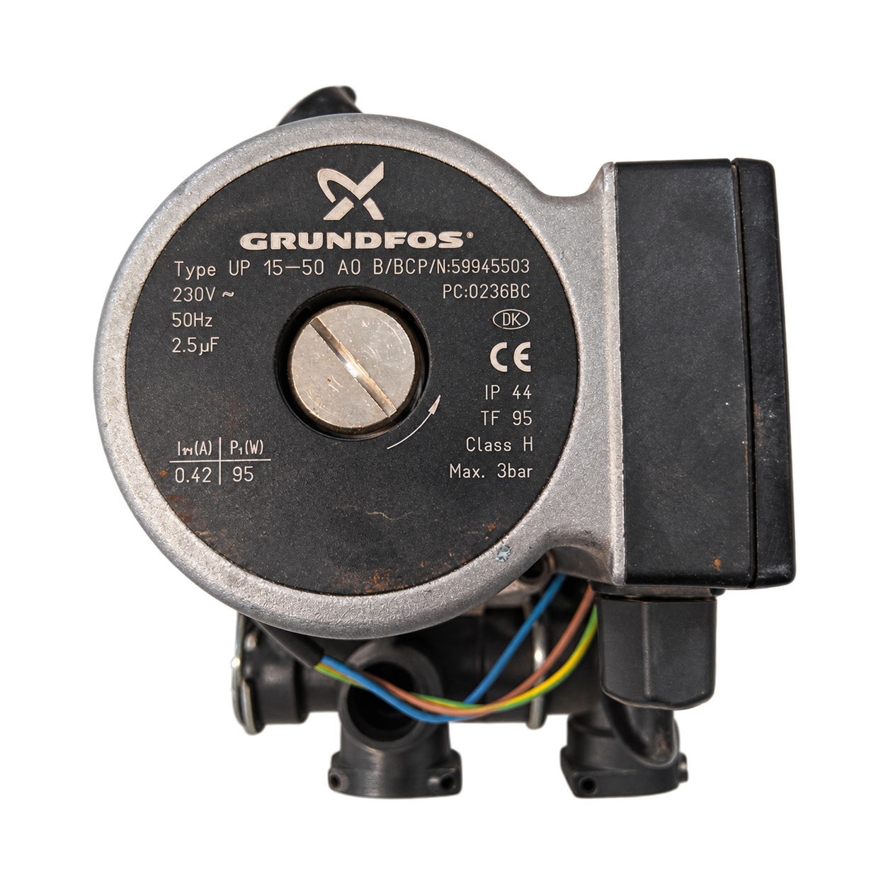 Bomba Grundfos UP 15-50 AO B/BC Beretta – Ref. 59945503: Segunda vista de la pieza