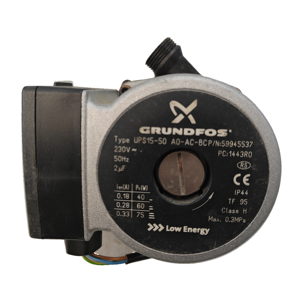 Bomba Grundfos UPS15-50 AO-AC-BC (P/N 59945537) para Beretta: vista 3