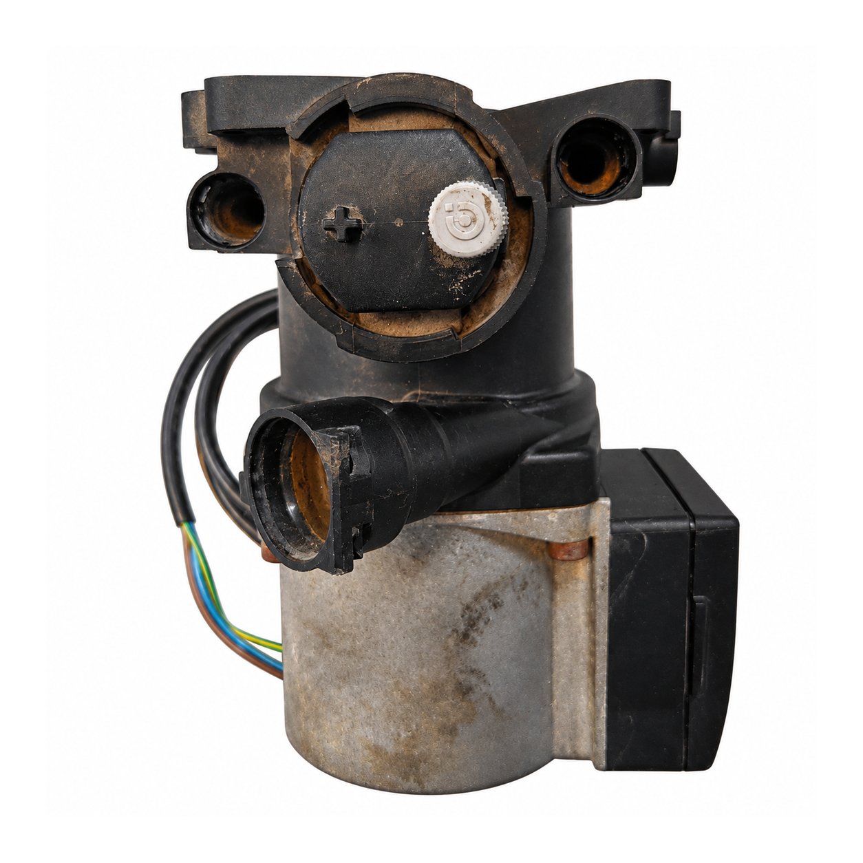 Bomba Grundfos UPS15-50 AO MKII – Ref. 59945531 · compatible con Beretta Ciao 24 S.I.N.: Vista posterior y conexiones